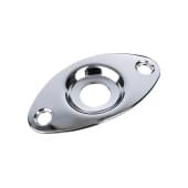 HJ002-CR Накладка выходного разъема гитары, хром, Paxphil