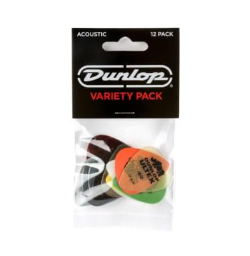 PVP112 Набор медиаторов для акустической гитары, 12шт, Dunlop-0