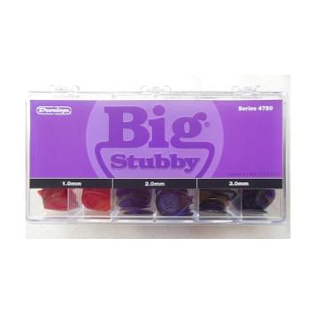 4750 Big Stubby Коробка медиаторов 144шт, 3 толщины, Dunlop-0