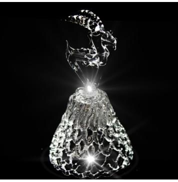 GH-L039 Колокольчик хрустальный «Телец», малый, Гусь Хрустальный-0