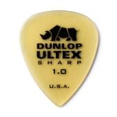 433R1.0 Ultex Sharp Медиаторы 72шт, толщина 1.0мм, Dunlop