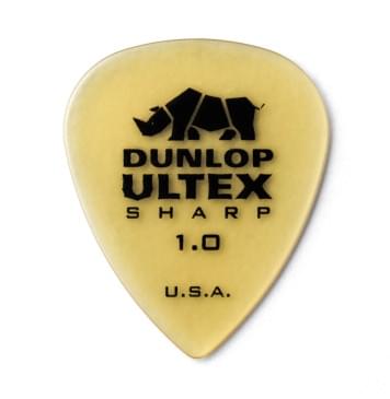 433R1.0 Ultex Sharp Медиаторы 72шт, толщина 1.0мм, Dunlop-0