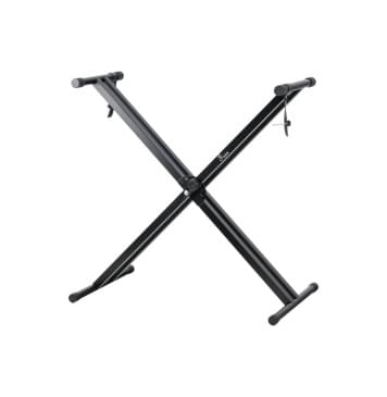 Q-2X Стойка для клавишных инструментов, двойная XX, Foix-0