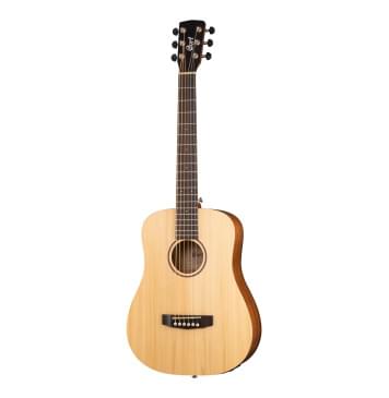 Earth-Mini-E-ADK-WBAG-OP Earth Series Электро-акустическая гитара 3/4, натуральный, с чехлом, Cort-0
