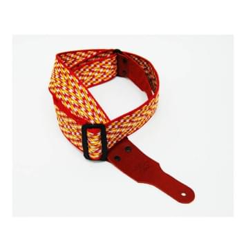 FL9024CS Cotton Strong Ремень для гитары, хлопок, орнамент, Fidel-0