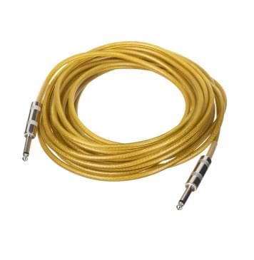 XC06-YL Кабель инструментальный, 6м, желтый, Foix-0