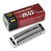 16301BB 1847 Silver Bb Губная гармошка, Seydel Sohne
