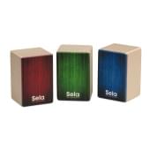 SE-108 Mini Cajon Набор мини шейкеров, 3 шт, Sela