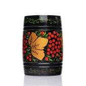 MS-K1-PG-09 Погремушка бочонок, большая, 1 категория, Мастерская Сереброва