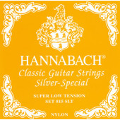 815SLT Yellow SILVER SPECIAL Комплект струн для классической гитары нейлон/посеребренные Hannabach