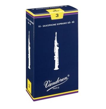 SR233 Трости для саксофона сопранино Традиционные №3, 10шт, Vandoren-0