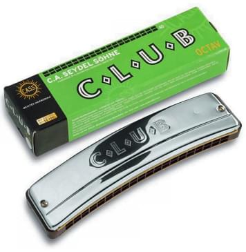 31400C Club 40 C Губная гармошка октавная, Seydel Sohne-0