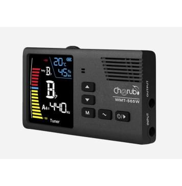 WMT-565W Метроном / тюнер / тон-генератор, для духовых инструментов, Cherub-0