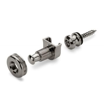 14010601 Security Lock Крепление для ремня с блокировкой, для гитары, рутений, Schaller 14010601 Security Lock Крепление для ремня с блокировкой, для гитары, рутений, Schaller-0