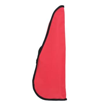 ЛЧУ2-КРАСНЫЙ Чехол для укулеле сопрано, красный, Lutner-0