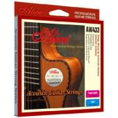 AW433-L Комплект струн для акустической гитары, бронза 85/15, 12-53, Alice