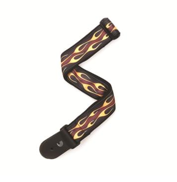 50F09 Ремень для гитары, рисунок «Hot Rod Flame», красный, Planet Waves 50F09 Ремень для гитары, рисунок «Hot Rod Flame», красный, Planet Waves-0