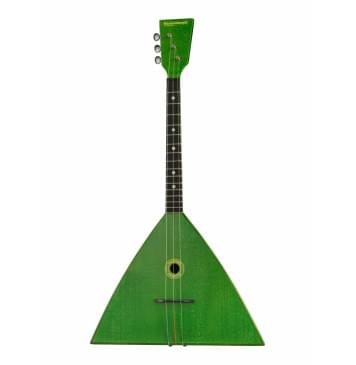 3S-SP Звонкий папоротник Балалайка компактная трёхструнная, улучшенная отделка, БалалайкерЪ-0