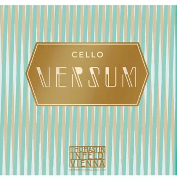 VE4142 Versum Отдельные струны A+D (Ля+Ре) для виолончели размером 4/4, Thomastik-0