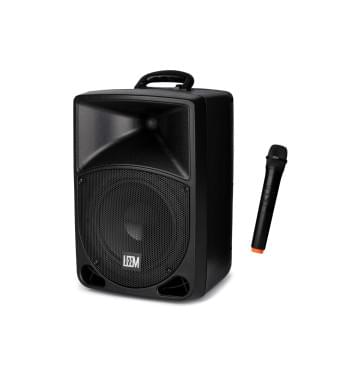 PR-8 Акустическая система c радиомикрофоном, аккумуляторная, 50Вт, Leem-0