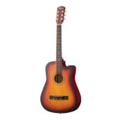 FFG-3810C-SB Акустическая гитара, с вырезом, санберст, Foix