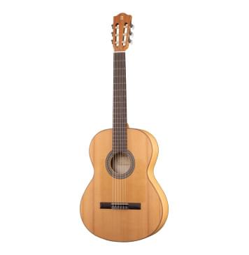 8.201 Flamenco Student 2F Классическая гитара, защитная накладка, Alhambra-0