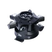 ML6A Моторизированный прожектор смены цвета (колорчэнджер) паук, RGWB, 10х10Вт+лазер, Bi Ray