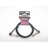 E45-JR-JR-0010-0 Патч-кабель, угловой, беспаечный корпус, 0.10м, ZZcable