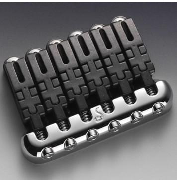 12010200 (48051) GTH CH Бридж (струнодержатель) для гитары Carbon fiber SCHALLER-0