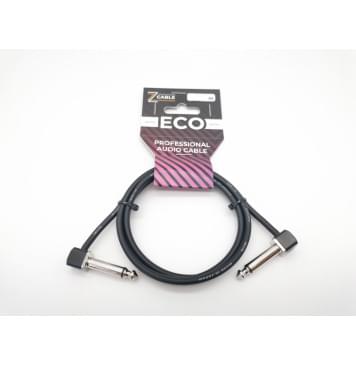 E45-JR-JR-0090-0 Патч-кабель, угловой, беспаечный корпус, 0.90м, ZZcable-0