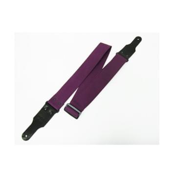 FL0028C Cotton Ремень для гитары, хлопок, фиолетовый, Fidel-0