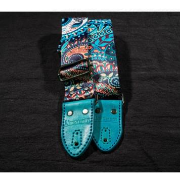 LS.P.ART.005 Ремень для гитары, полиэстер, LionStraps-0