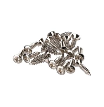 WO3012-CR Саморез 3х12мм, хром, 20 шт. в упаковке, Paxphil-0