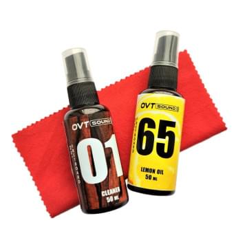 OVTSound-oil.and.cl.50ml Комплект для ухода за накладкой: масло, очиститель, салфетка, OVTSound-0