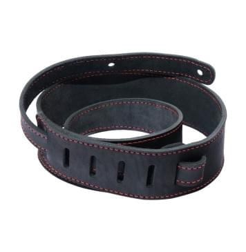LS.C.002 Ремень для гитары, кожаный, черный, LionStraps LS.C.002 Ремень для гитары, кожаный, черный, LionStraps-0
