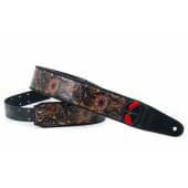8436612540634 Mojo Crunch Ремень для гитары, текстиль/синтетика, черный, RightOn Straps