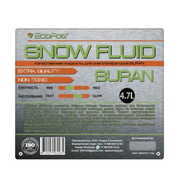 EF-Buran Жидкость для генераторов снега, 4,7л EcoFog-0