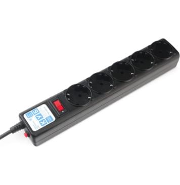 SPG5-7M PowerCube Фильтр-удлинитель PC 7м, 5р, 10А, Электрическая мануфактура SPG5-7M PowerCube Фильтр-удлинитель PC 7м, 5р, 10А, Электрическая мануфактура-0