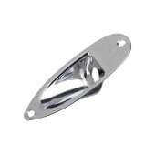 HJ101-CR Накладка выходного разъема гитары, хром, Paxphil