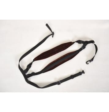 ЛРСФ2/1 Ремень для саксофона, фагота на плечи с мягкими накладками, черный, с карабином ЛЮТНЕР ЛРСФ2/1 Ремень для саксофона, фагота на плечи с мягкими накладками, черный, с карабином ЛЮТНЕР-0