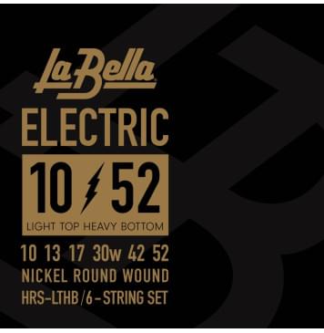HRS-LTHB HRS Комплект струн для электрогитары, никелированные, 10-52, La Bella-0