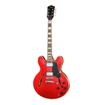 S-G16-TRD Электрогитара арктоп, красная, Smiger-0
