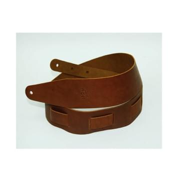 FL50026L Leather Ремень для гитары, кожаный, цвет каштан, Fidel-0