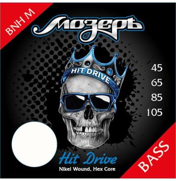 BNH-M Hit Drive Комплект струн для бас-гитары, никелевый сплав, 45-105, Мозеръ-0