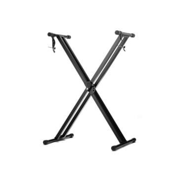 Q-2XC Стойка для клавишных инструментов, разборная, двойная XX, Foix-0
