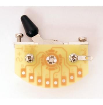 15310003 Megaswitch S Переключатель 5-ти позиционный, Stratocaster, никель, Schaller-0