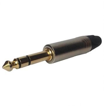 SP3-G-S Разъем на кабель 6.3мм male, стерео, SHNOOR SP3-G-S Разъем на кабель 6.3мм male, стерео, SHNOOR-0