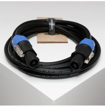 SC225-SPSP-1.5m Кабель акустический гибкий, 2x2,5мм, Speakon, 1.5м, SHNOOR-0