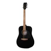 F600-BK Акустическая гитара, черная, Caraya