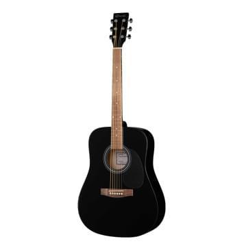 F600-BK Акустическая гитара, черная, Caraya-0